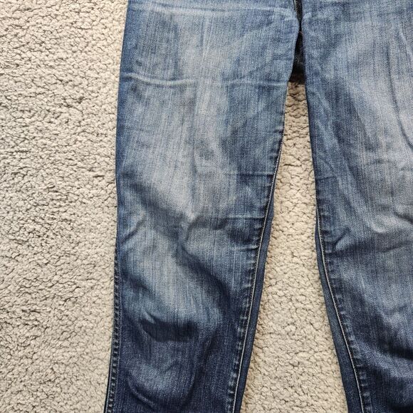 Madewell Jeans‎ Womens Size 27T Blue Denim 10" High-Rise Skinny - Picture 4 of 15